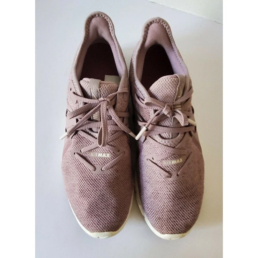 Nike Air Max Sequent 3 Women's Running Shoes SZ 8.5 Rose Pink White 908993-602